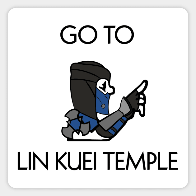 Go to Lin Kuei Temple Sticker by Jawes